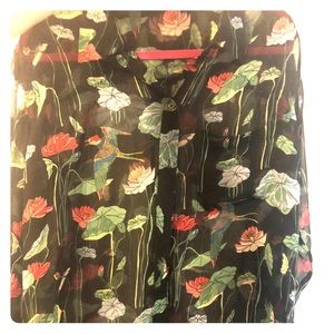 Equipment silk blouse